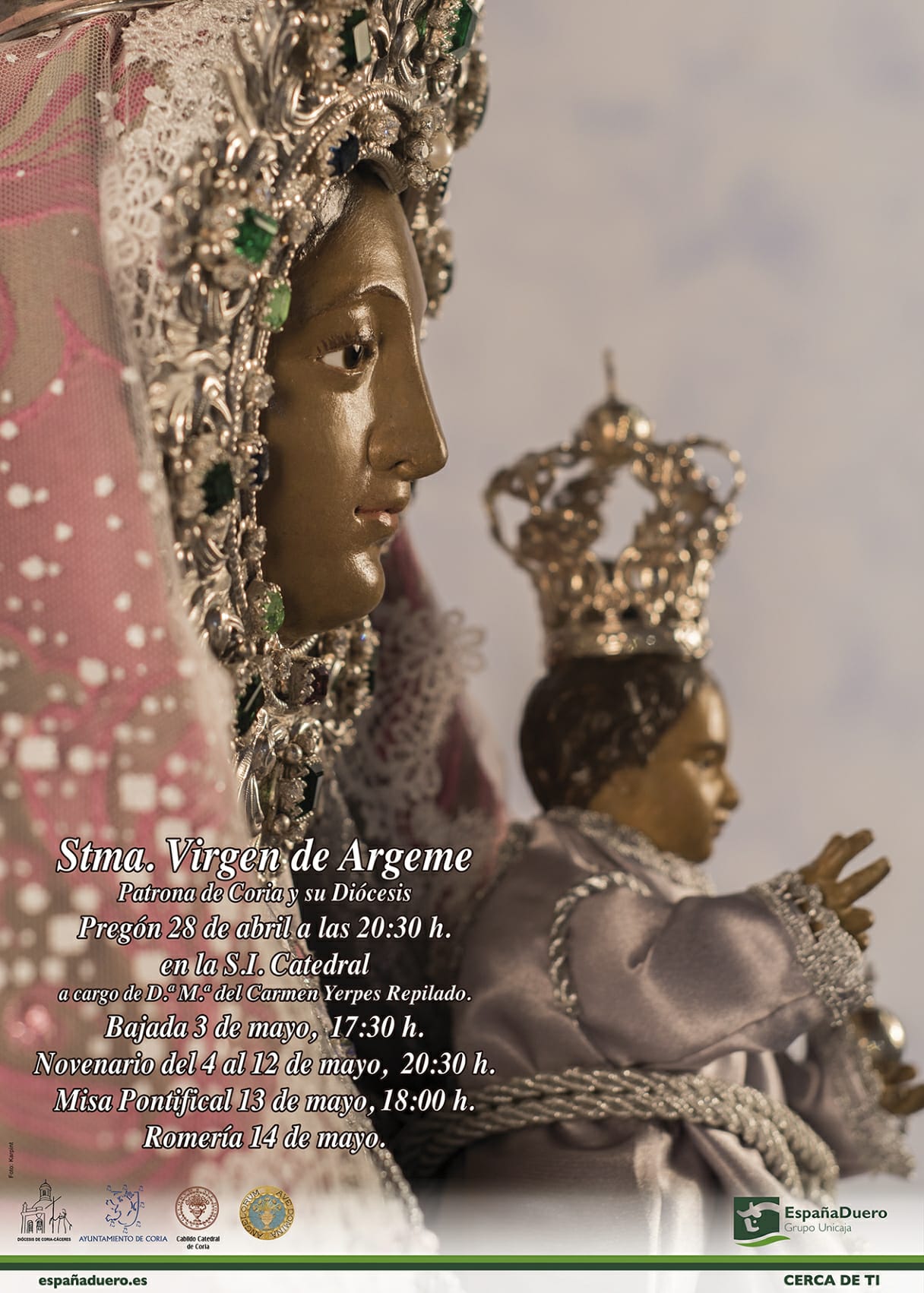 Fiestas en honor a la Virgen de Argeme 2018 Coria
